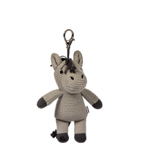 Load image into Gallery viewer, Kingsland knitted horse keychain MONTY