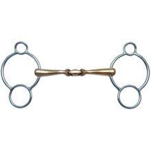 Load image into Gallery viewer, Stübben Quick Contact 3 Ring Trense | 16mm