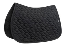 Load image into Gallery viewer, Equiline saddle pad Eqgemma SS26 (black/mauve)
