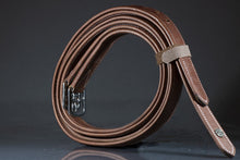 Load image into Gallery viewer, LJ Leathers stirrup leathers in Aniline leather