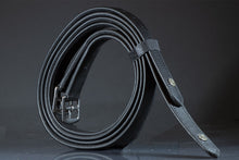 Load image into Gallery viewer, LJ Leathers stirrup leathers in Aniline leather