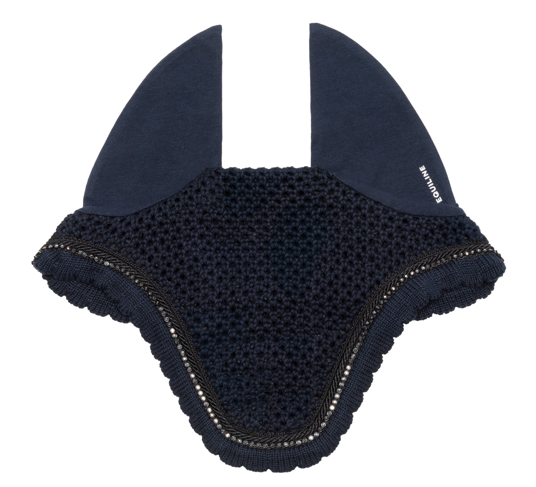 Equiline Eqlustra Earnet With Rhinestones