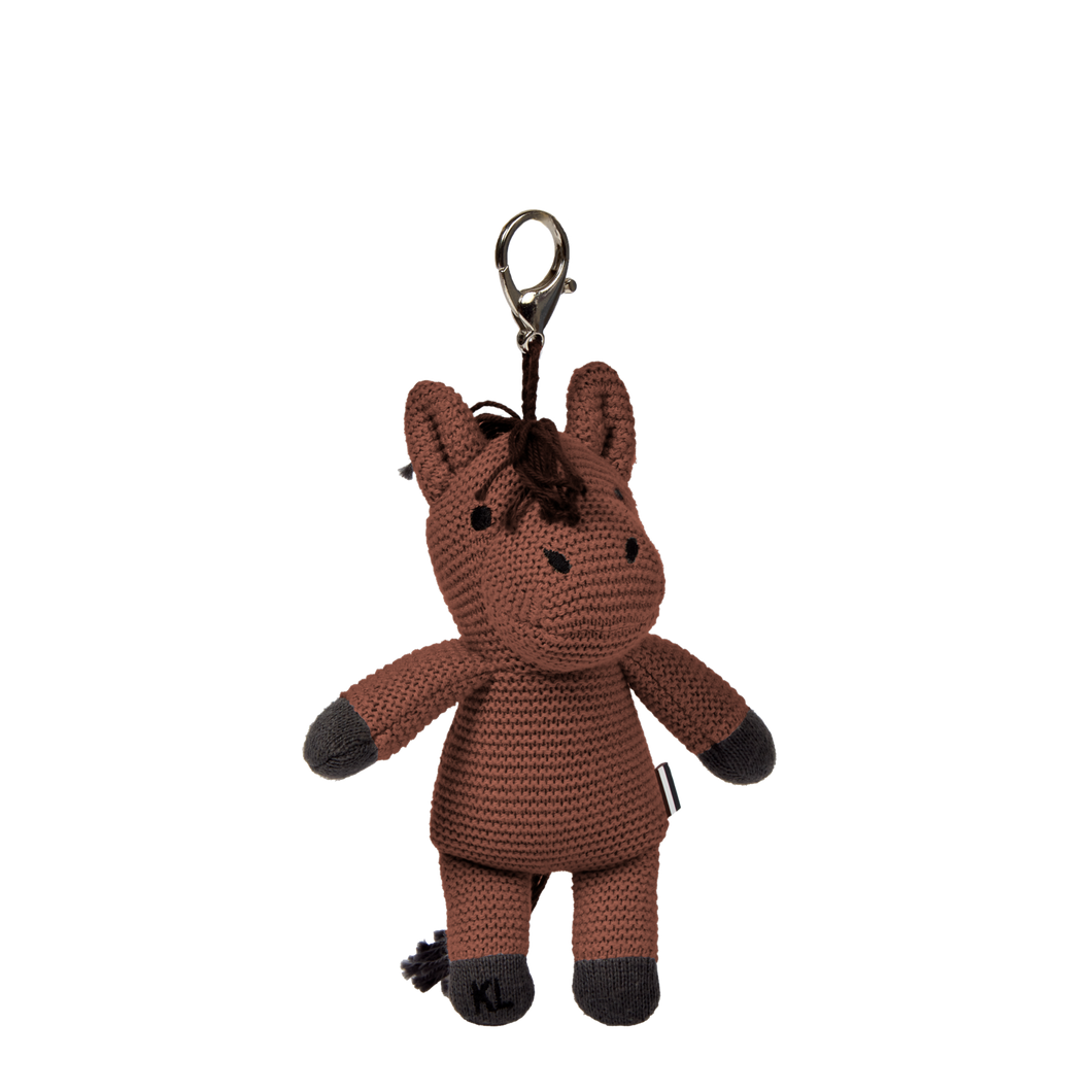 Kingsland knitted horse keychain MONTY