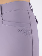 Load image into Gallery viewer, Equiline knee grip breeches Eqgurk SS26 (white/black/mauve)
