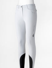 Load image into Gallery viewer, Equiline knee grip breeches Eqgurk SS26 (white/black/mauve)
