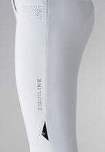 Load image into Gallery viewer, Equiline knee grip breeches Eqgurk SS26 (white/black/mauve)
