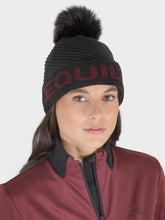 Load image into Gallery viewer, Equiline Hat Pon Pon ClaficP FW23 (port royal &amp; black)
