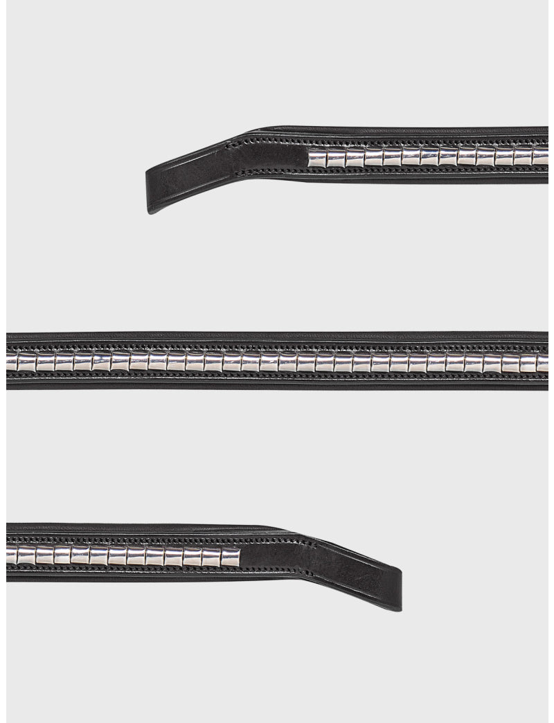 Equiline Browband With Silver Clincher