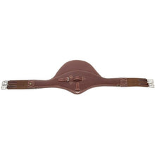 Load image into Gallery viewer, LJ Leathers Pro Selected stud guard leather girth
